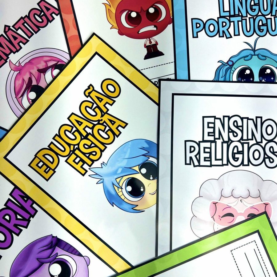 Capas - Divertidamente - Recursos Educacionais - Pedagogia de Ideias Capas - Divertidamente - Recursos Educacionais