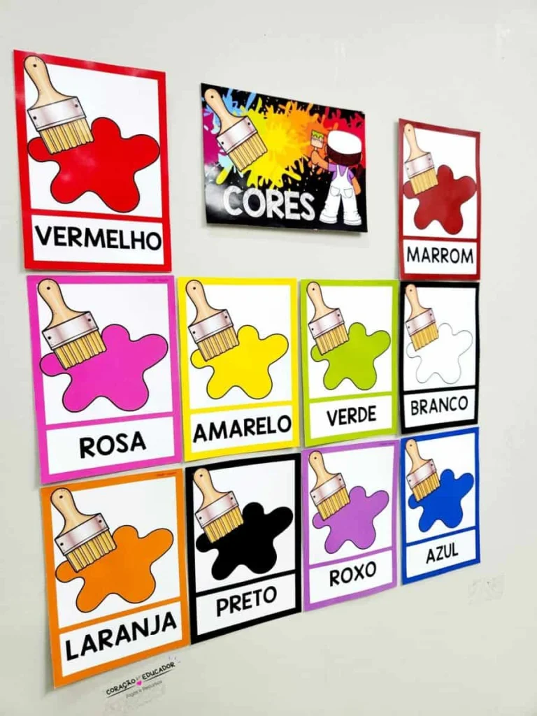 Cartazes de Cores para Sala de Aula — foto 1