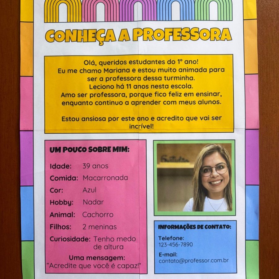 Conheça a Professora - Volta às Aulas - Pedagogia de Ideias Conheça a Professora - Volta às Aulas