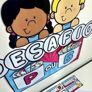 Desafio P e B - Alfabetização - Pedagogia de Ideias Desafio P e B - Alfabetização