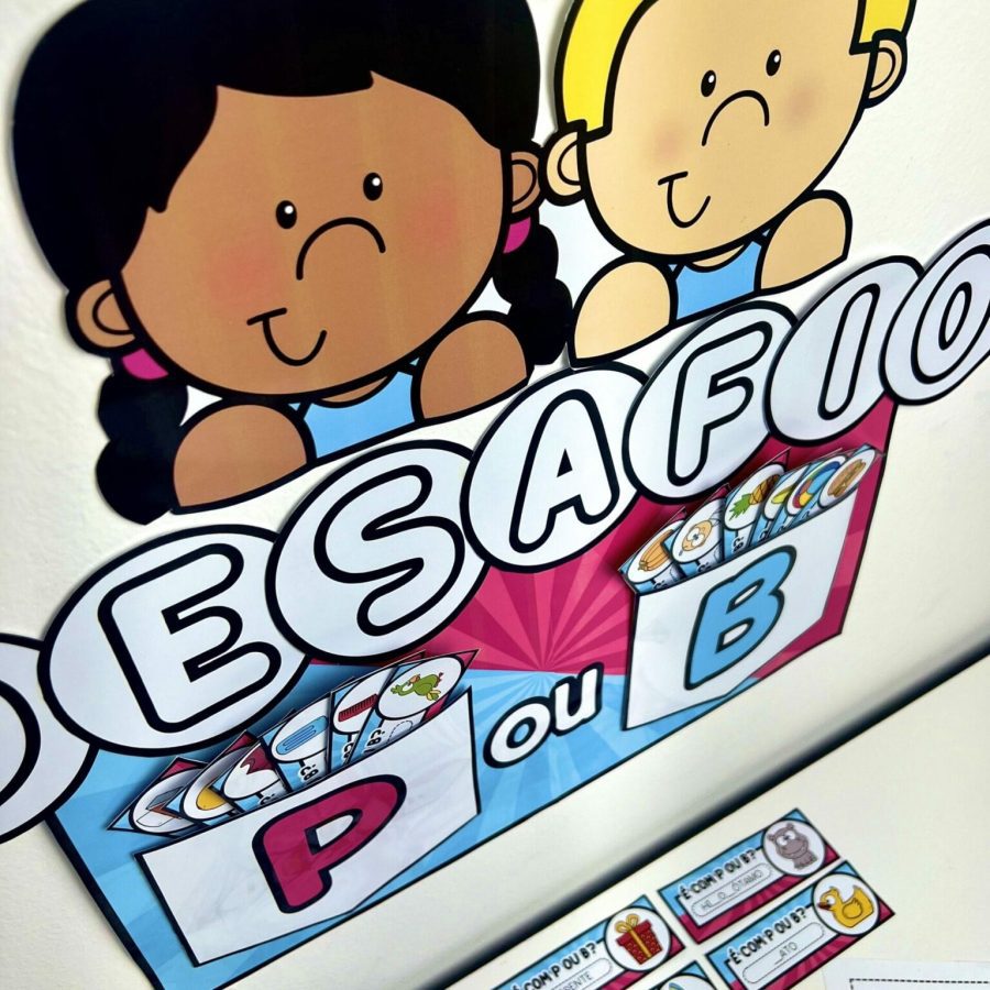 Desafio P e B - Alfabetização - Pedagogia de Ideias Desafio P e B - Alfabetização