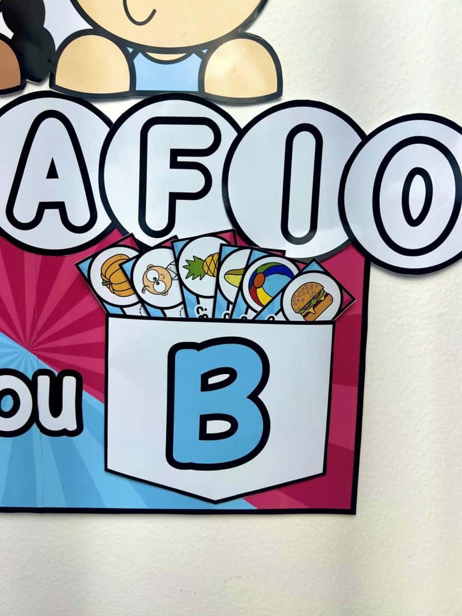 Desafio P e B - Alfabetização