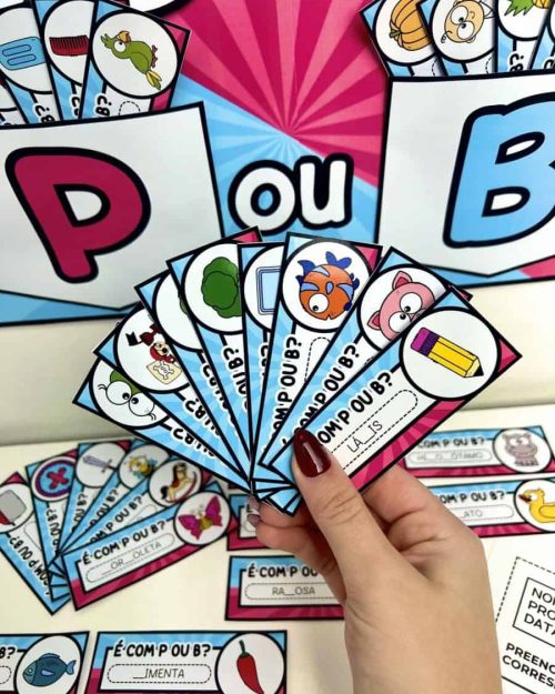 Desafio P e B - Alfabetização