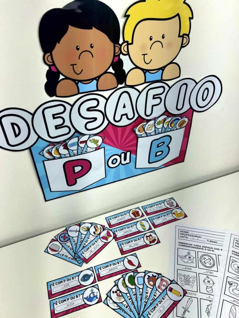 Atividade Desafio P e B na Alfabetização — foto 6