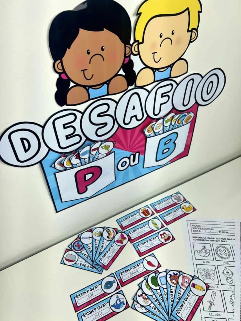 Atividade Desafio P e B na Alfabetização — foto 7