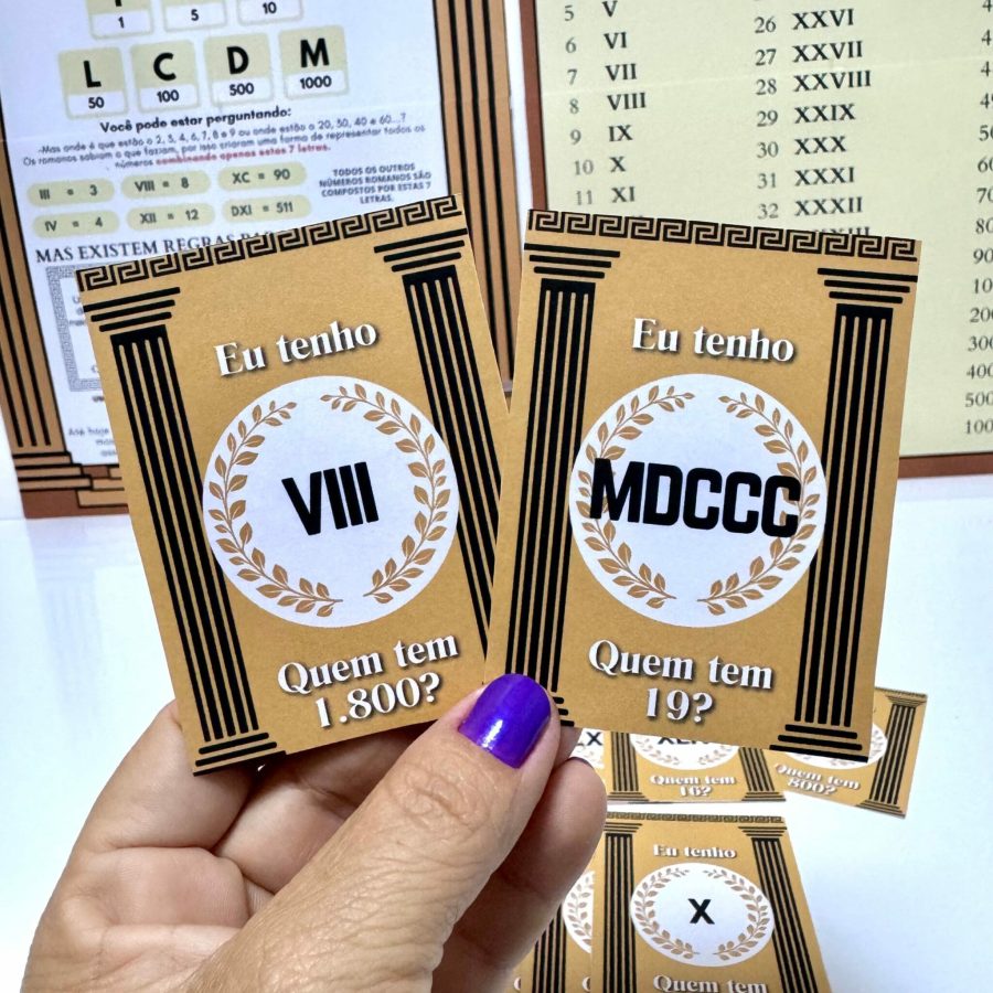 Eu Tenho... Quem Tem? - Números Romanos - Jogos Educativos