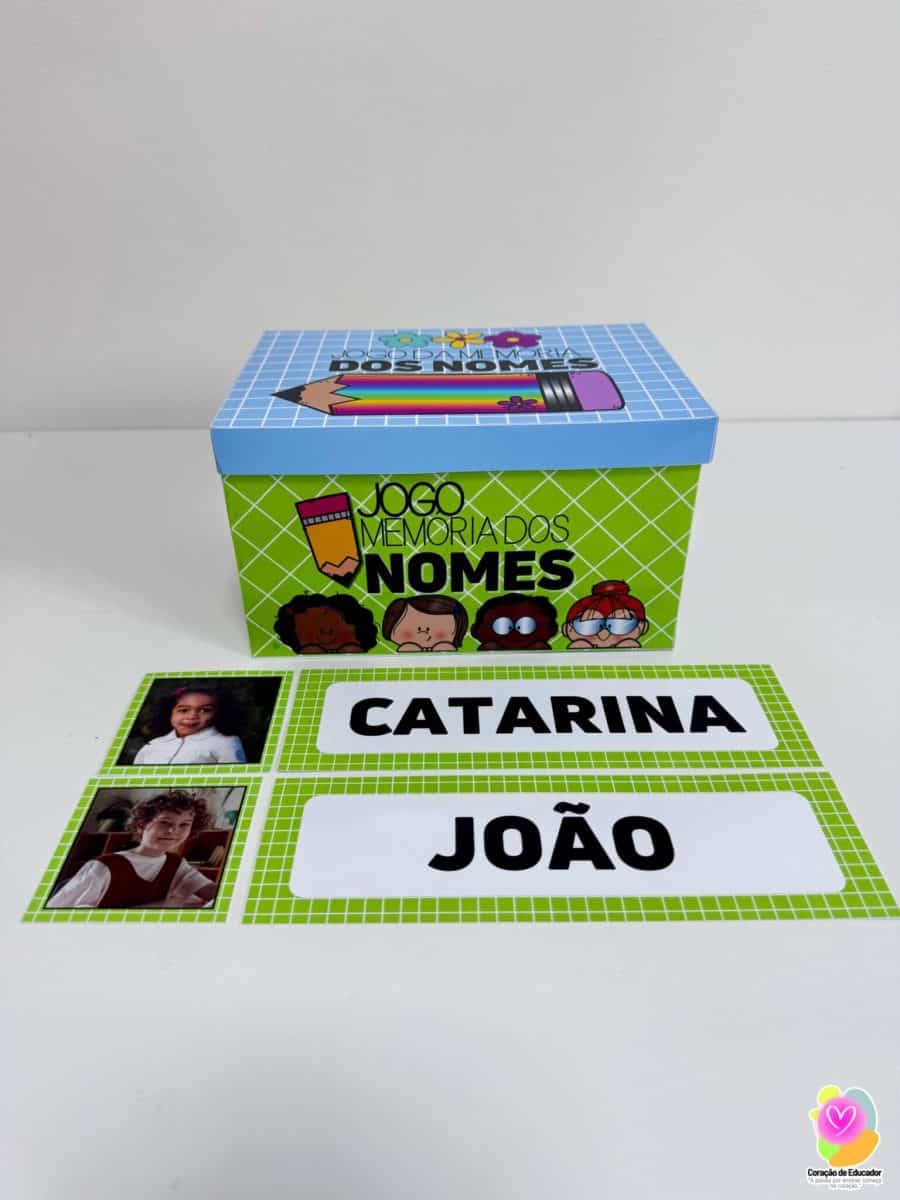 Jogo da Memória dos Nomes - Alfabetização