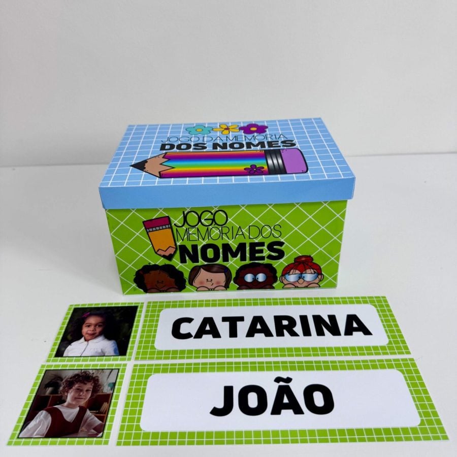 Jogo da Memória dos Nomes - Alfabetização - Pedagogia de Ideias Jogo da Memória dos Nomes - Alfabetização