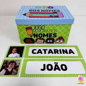 Jogo da Memória dos Nomes