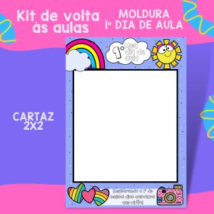 Kit de Volta às Aulas – Arco-Íris - Kit Sala de Aula - Pedagogia de Ideias Kit de Volta às Aulas – Arco-Íris - Kit Sala de Aula