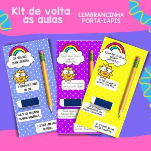 Kit de Volta às Aulas – Arco-Íris - Kit Sala de Aula - Pedagogia de Ideias Kit de Volta às Aulas – Arco-Íris - Kit Sala de Aula