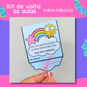 Kit de Volta às Aulas – Arco-Íris - Kit Sala de Aula - Pedagogia de Ideias Kit de Volta às Aulas – Arco-Íris - Kit Sala de Aula