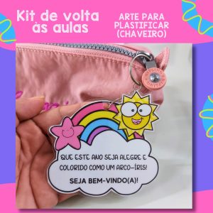 Kit de Volta às Aulas – Arco-Íris - Kit Sala de Aula - Pedagogia de Ideias Kit de Volta às Aulas – Arco-Íris - Kit Sala de Aula
