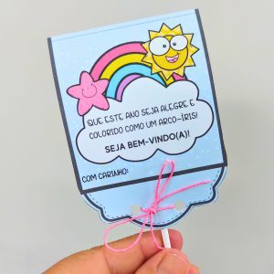 Kit de Volta às Aulas – Arco-Íris - Kit Sala de Aula - Pedagogia de Ideias Kit de Volta às Aulas – Arco-Íris - Kit Sala de Aula