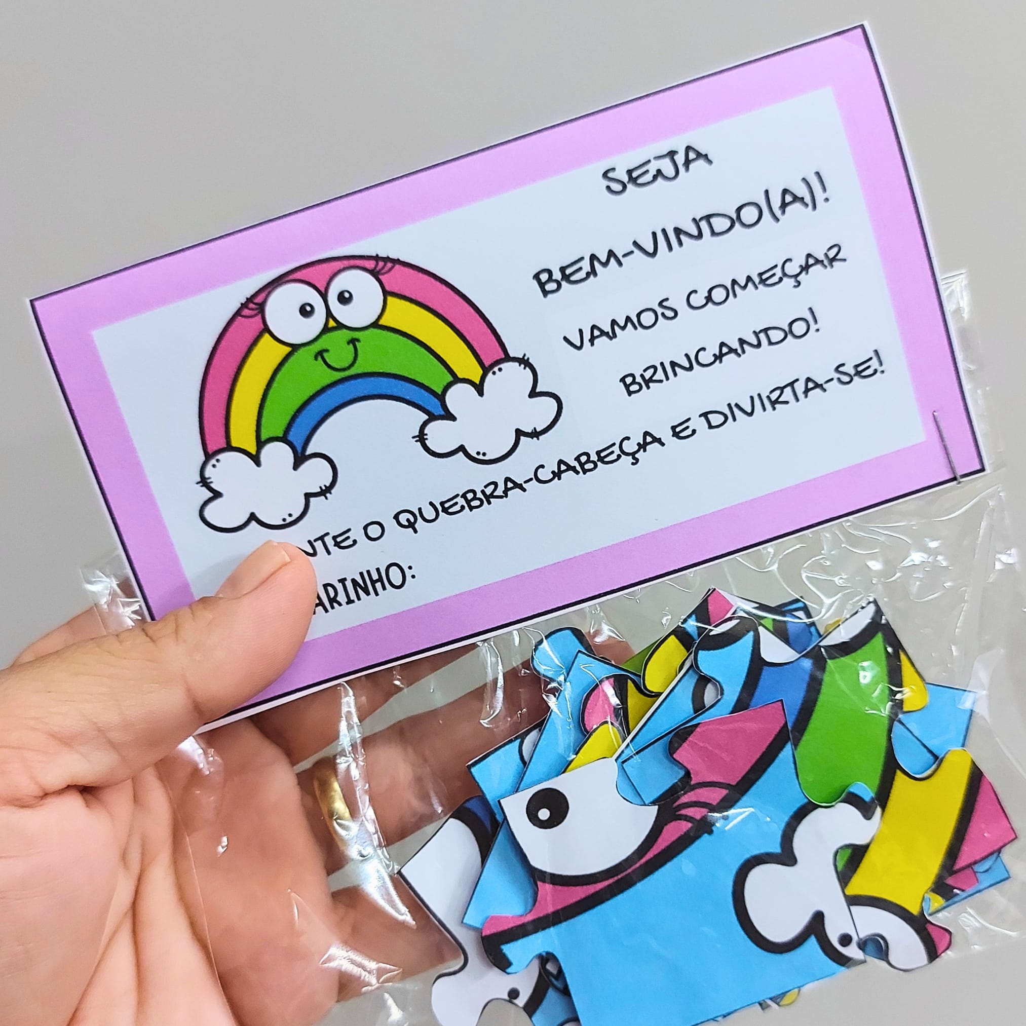 Kit de Volta às Aulas – Arco-Íris - Kit Sala de Aula - Pedagogia de Ideias Kit de Volta às Aulas – Arco-Íris - Kit Sala de Aula