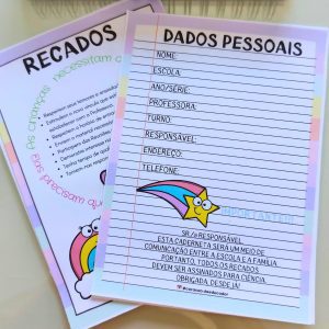 Kit de Volta às Aulas – Arco-Íris - Kit Sala de Aula - Pedagogia de Ideias Kit de Volta às Aulas – Arco-Íris - Kit Sala de Aula