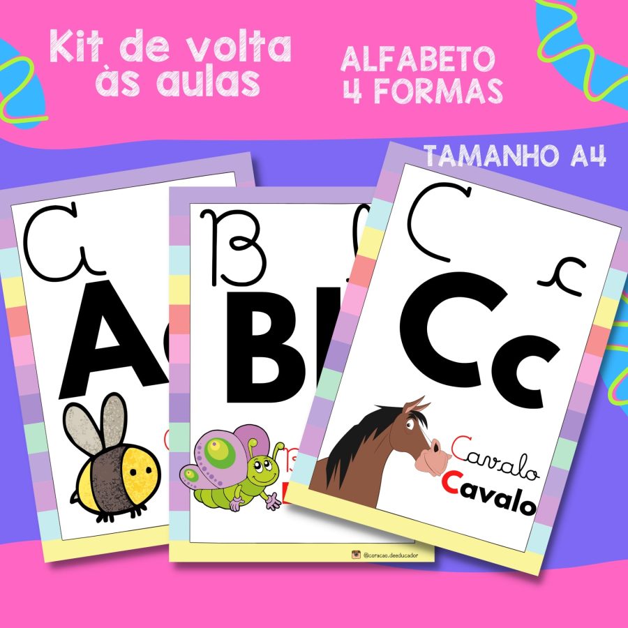 Kit de Volta às Aulas – Arco-Íris - Kit Sala de Aula - Pedagogia de Ideias Kit de Volta às Aulas – Arco-Íris - Kit Sala de Aula