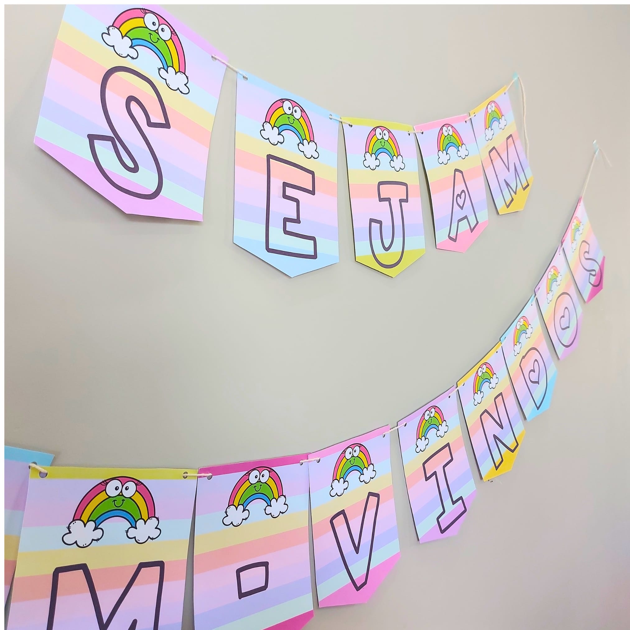 Kit de Volta às Aulas – Arco-Íris - Kit Sala de Aula - Pedagogia de Ideias Kit de Volta às Aulas – Arco-Íris - Kit Sala de Aula