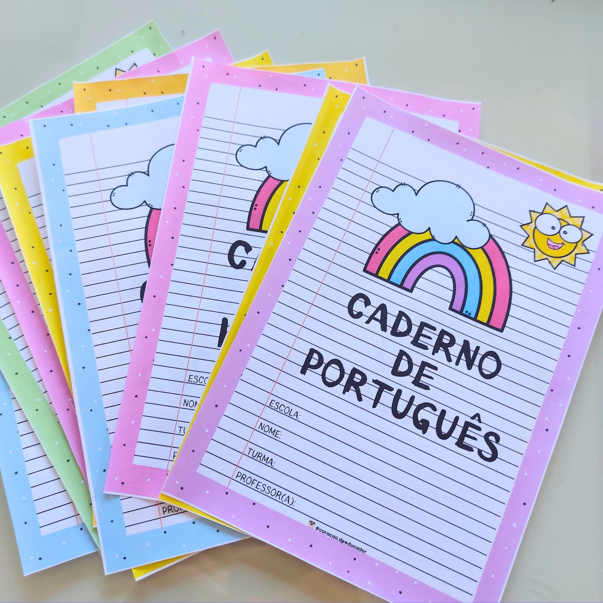 Kit de Volta às Aulas – Arco-Íris - Kit Sala de Aula - Pedagogia de Ideias Kit de Volta às Aulas – Arco-Íris - Kit Sala de Aula