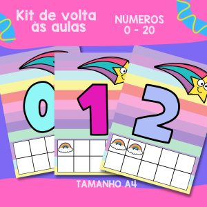 Kit de Volta às Aulas – Arco-Íris - tegoria%