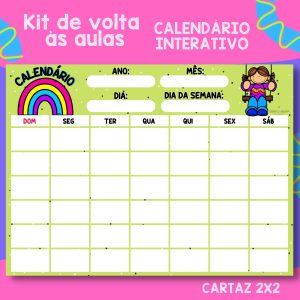 Kit de Volta às Aulas – Arco-Íris - Kit Sala de Aula - Pedagogia de Ideias Kit de Volta às Aulas – Arco-Íris - Kit Sala de Aula