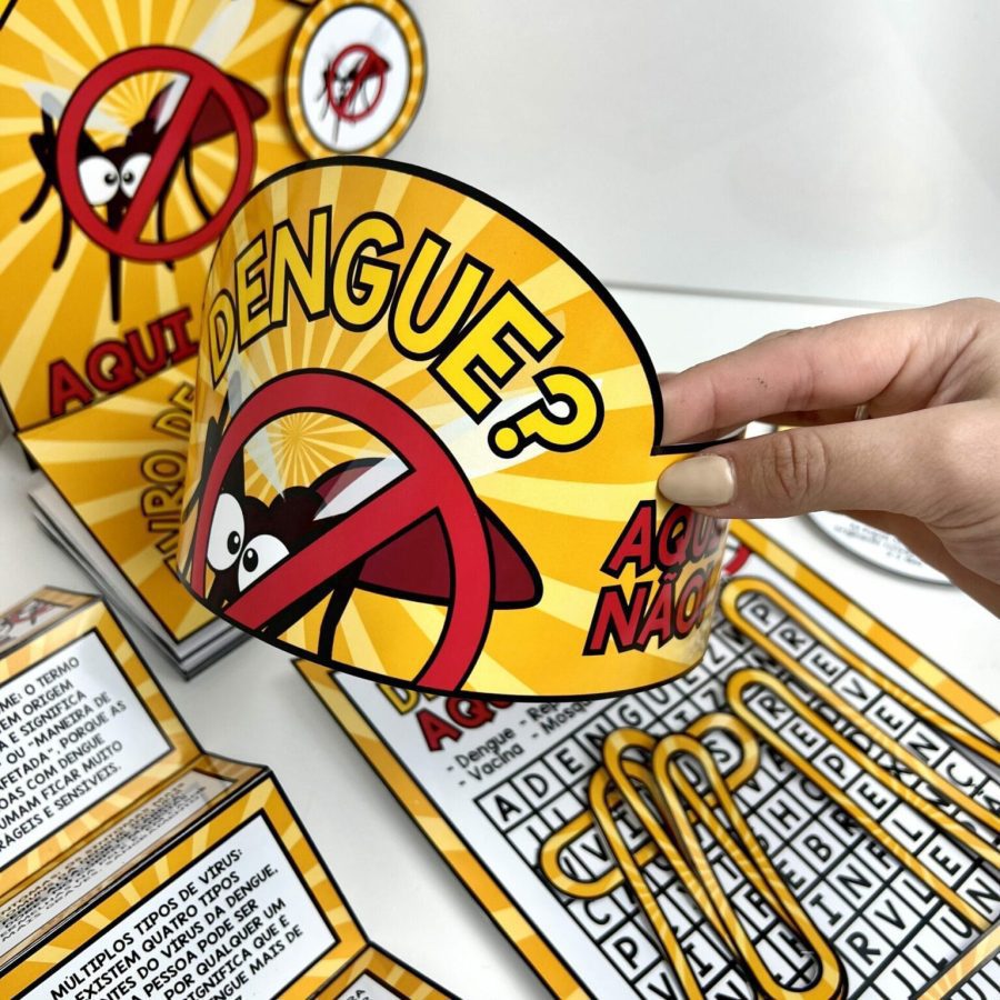 Kit - Dengue: Aqui Não! - Recursos Educacionais - Pedagogia de Ideias Kit - Dengue: Aqui Não! - Recursos Educacionais