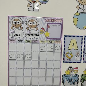 Kit Sala de Aula - Astronauta - Kit Sala de Aula - Pedagogia de Ideias Kit Sala de Aula - Astronauta - Kit Sala de Aula