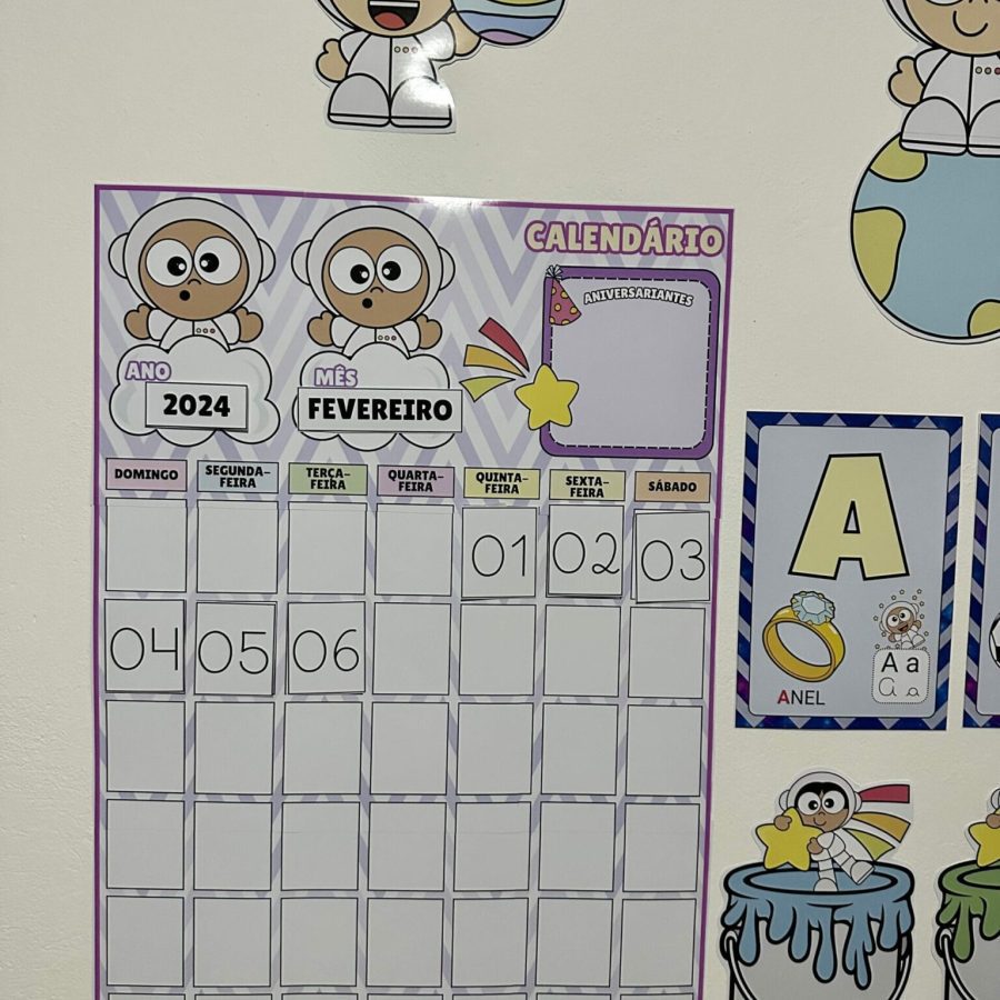 Kit Sala de Aula - Astronauta - Kit Sala de Aula - Pedagogia de Ideias Kit Sala de Aula - Astronauta - Kit Sala de Aula