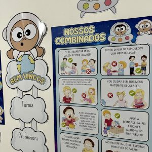 Kit Sala de Aula - Astronauta - Kit Sala de Aula - Pedagogia de Ideias Kit Sala de Aula - Astronauta - Kit Sala de Aula