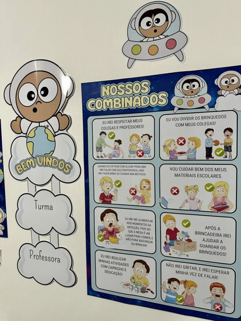 Kit Sala de Aula Astronauta com 12 Recursos — foto 2
