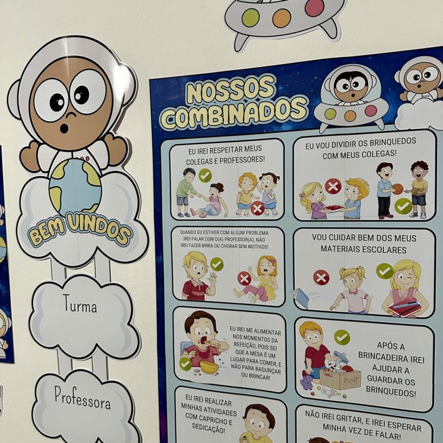 Kit Sala de Aula - Astronauta - Kit Sala de Aula - Pedagogia de Ideias Kit Sala de Aula - Astronauta - Kit Sala de Aula