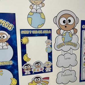 Kit Sala de Aula - Astronauta - Kit Sala de Aula - Pedagogia de Ideias Kit Sala de Aula - Astronauta - Kit Sala de Aula