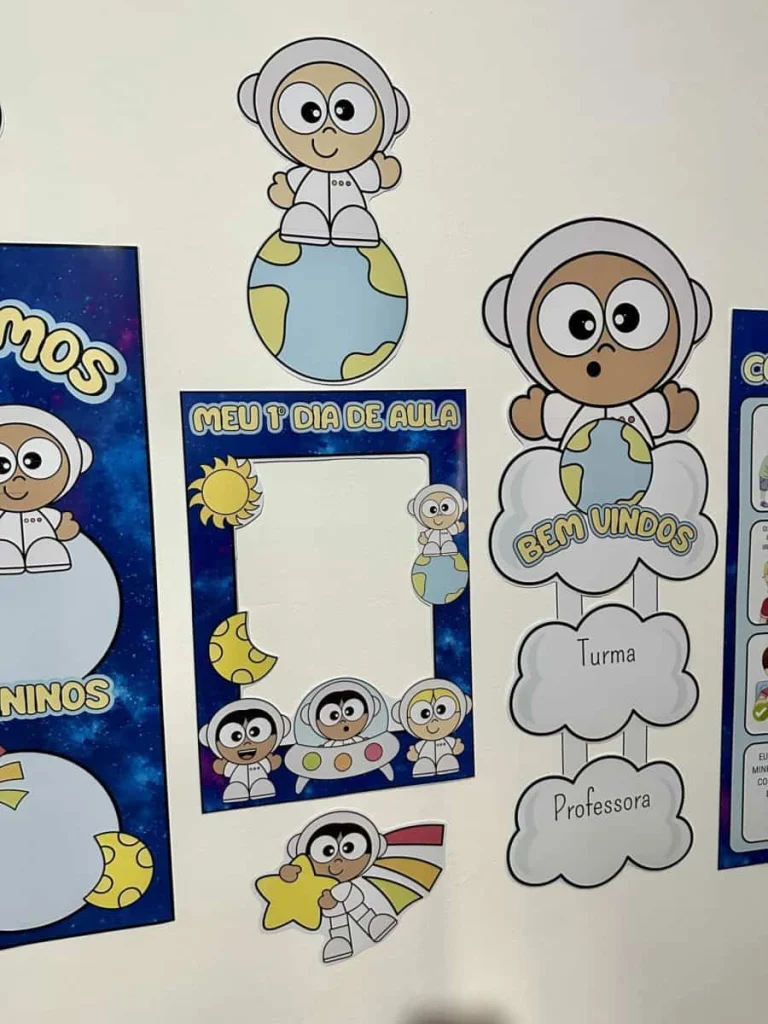 Kit Sala de Aula Astronauta com 12 Recursos — foto 4