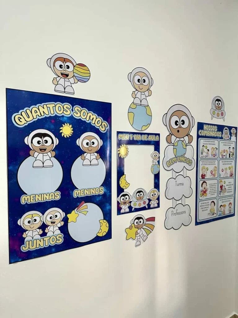 Kit Sala de Aula Astronauta com 12 Recursos — foto 1