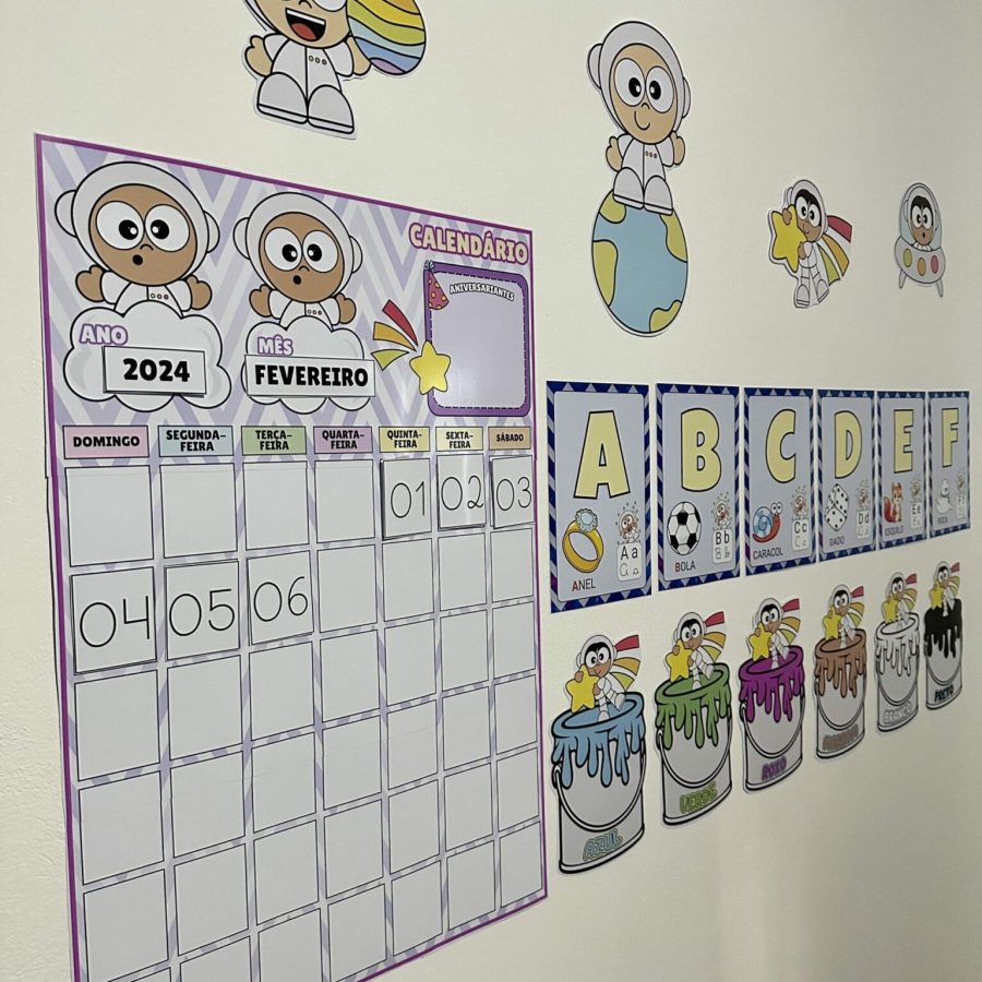 Kit Sala de Aula - Astronauta - Kit Sala de Aula - Pedagogia de Ideias Kit Sala de Aula - Astronauta - Kit Sala de Aula