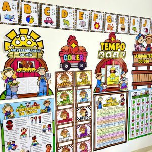 Kit Sala - Fazendinha 2 - Kit Sala de Aula - Pedagogia de Ideias Kit Sala - Fazendinha 2 - Kit Sala de Aula