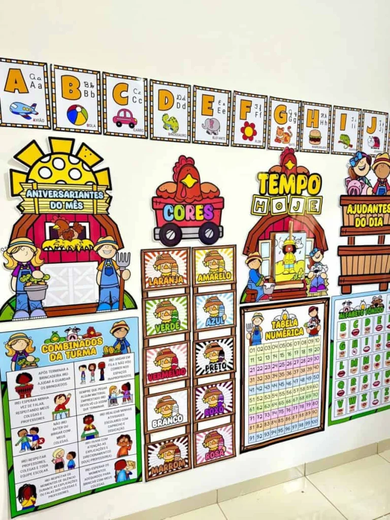 Kit Sala de Aula Fazendinha 2 — foto 9