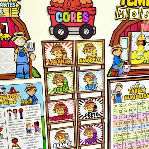 Kit Sala - Fazendinha 2 - Kit Sala de Aula - Pedagogia de Ideias Kit Sala - Fazendinha 2 - Kit Sala de Aula