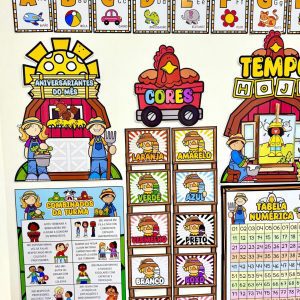 Kit Sala - Fazendinha 2 - Kit Sala de Aula - Pedagogia de Ideias Kit Sala - Fazendinha 2 - Kit Sala de Aula