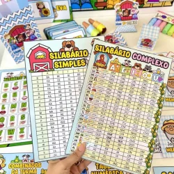 Recursos educativos para aprendizagem de línguas e alfabetização infantil.