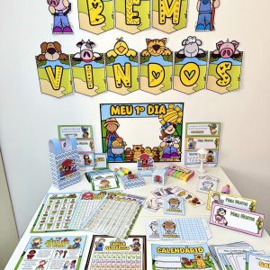 Kit Sala - Fazendinha 2 - Kit Sala de Aula - Pedagogia de Ideias Kit Sala - Fazendinha 2 - Kit Sala de Aula