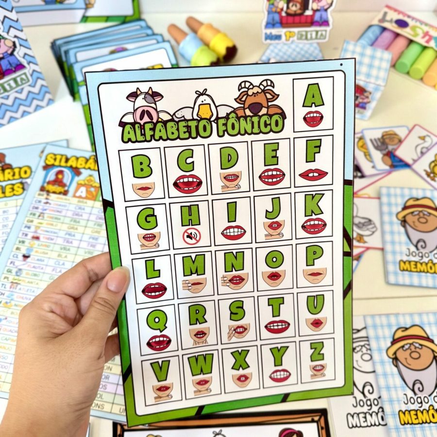 Kit Sala - Fazendinha 2 - Kit Sala de Aula - Pedagogia de Ideias Kit Sala - Fazendinha 2 - Kit Sala de Aula