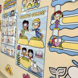 Kit Sala - Fundo do Mar - Kit Sala de Aula - Pedagogia de Ideias Kit Sala - Fundo do Mar - Kit Sala de Aula