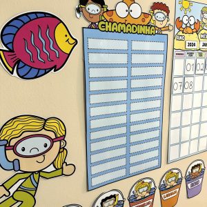 Kit Sala - Fundo do Mar - Kit Sala de Aula - Pedagogia de Ideias Kit Sala - Fundo do Mar - Kit Sala de Aula