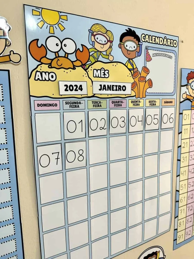 Kit Sala de Aula Fundo do Mar — foto 17