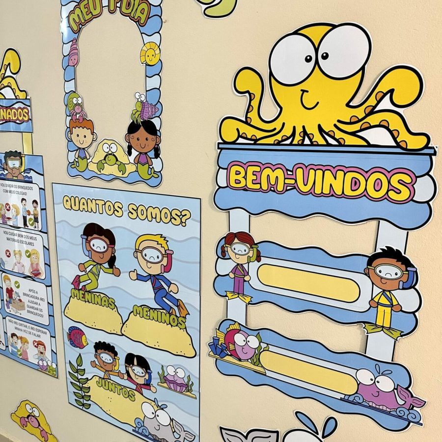 Kit Sala - Fundo do Mar - Kit Sala de Aula - Pedagogia de Ideias Kit Sala - Fundo do Mar - Kit Sala de Aula