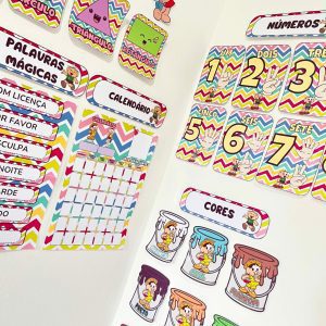 Kit Sala - Turma da Mônica - Kit Sala de Aula - Pedagogia de Ideias Kit Sala - Turma da Mônica - Kit Sala de Aula