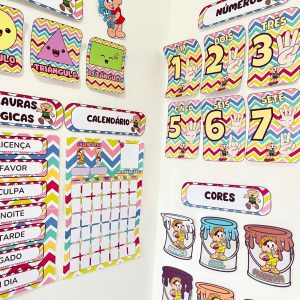 Kit Sala - Turma da Mônica - Kit Sala de Aula - Pedagogia de Ideias Kit Sala - Turma da Mônica - Kit Sala de Aula