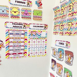 Kit Sala - Turma da Mônica - Kit Sala de Aula - Pedagogia de Ideias Kit Sala - Turma da Mônica - Kit Sala de Aula