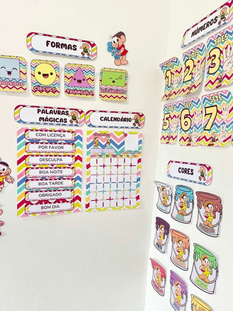 Kit Sala de Aula Turma da Mônica — foto 15